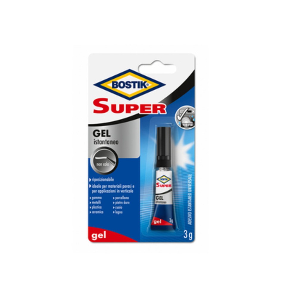 BOSTIK SUPER GEL ISTANTANEO 3 G BLISTER