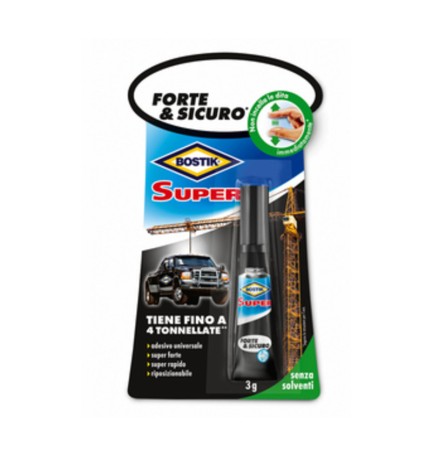 BOSTIK SUPER FORTE SICURO 3 G BLISTER
