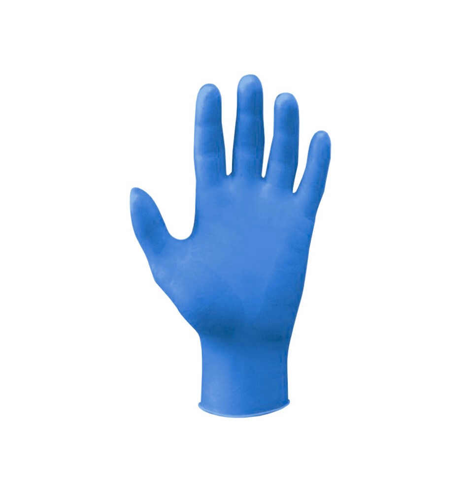 GUANTI NITRILE BLU PROF. CAT. III TG. M 100 PZ