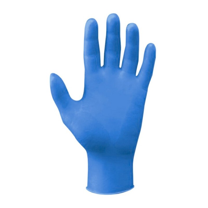 GUANTI NITRILE BLU PROF. CAT. III TG. M 100 PZ