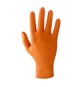 GUANTI NITRILE ARANCIONE CAT. III TG. L 50 PZ