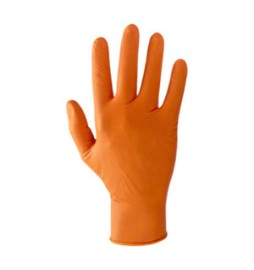 GUANTI NITRILE ARANCIONE CAT. III TG. XL 50 PZ