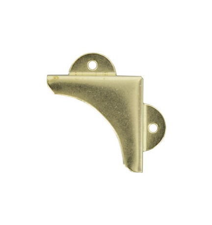 FERMASPECCHI LISCIO ACCIAIO OTTONATO 40X40 MM