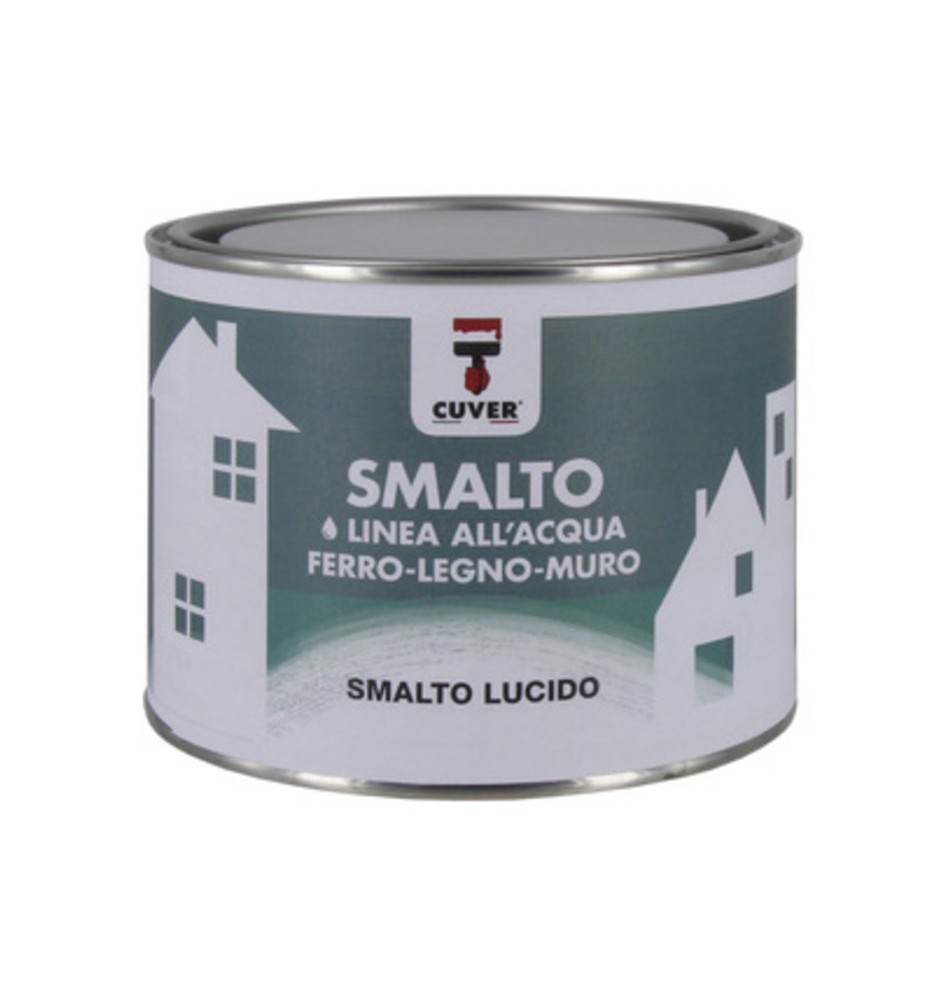 SMALTO LUCIDO ALLACQUA CUVER 0,50 L ROSSO 315