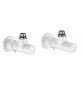 VALVOLA + DETENTORE A SQUADRA TERMOSTATIZZABILE BIANCA 1/2" 23 p. 1,5 Bianco