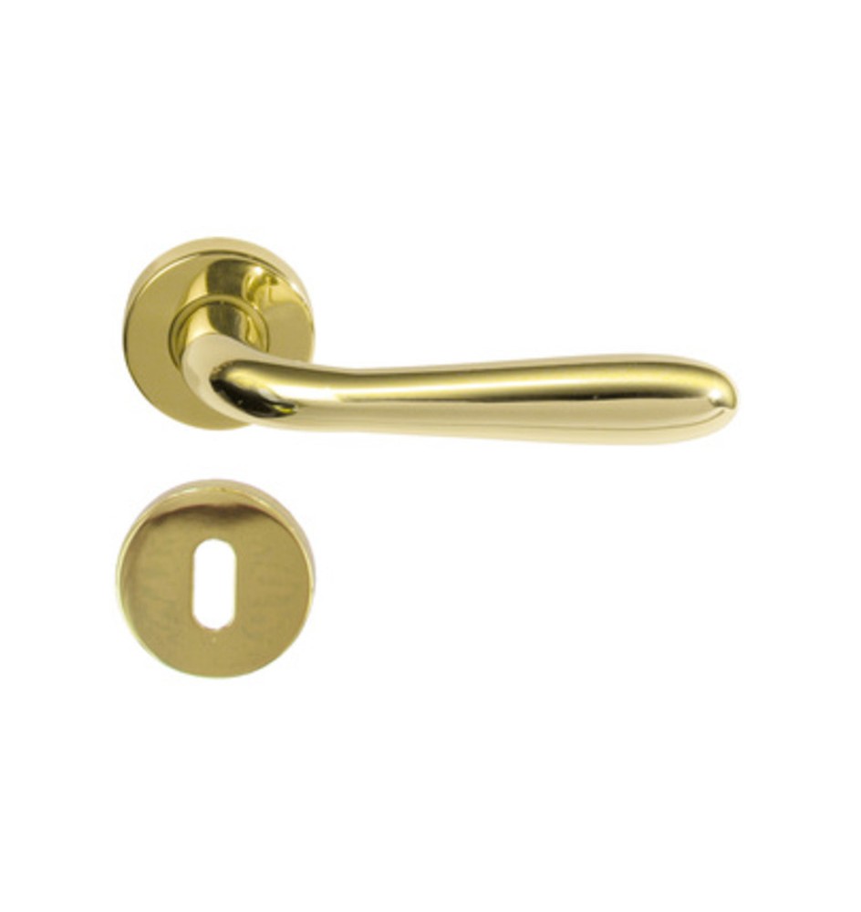 MANIGLIA ALLUMINIO AGNONE C/BOCCHETTA ORO