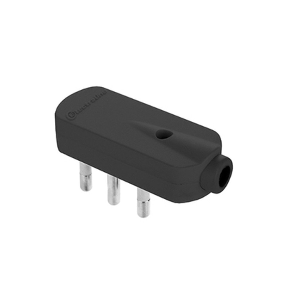 SPINA SALVASPAZIO 10A 2P+T NERO FIG.6