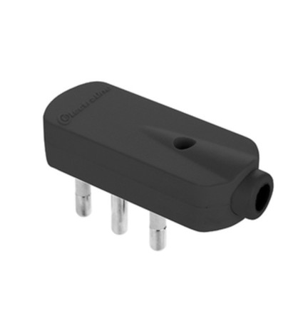 SPINA SALVASPAZIO 16A 2P+T NERO FIG.7