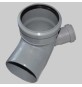 CURVA HTB ANGOLO 87,5° CON ATTACCO LATERALE - 110/40 sx