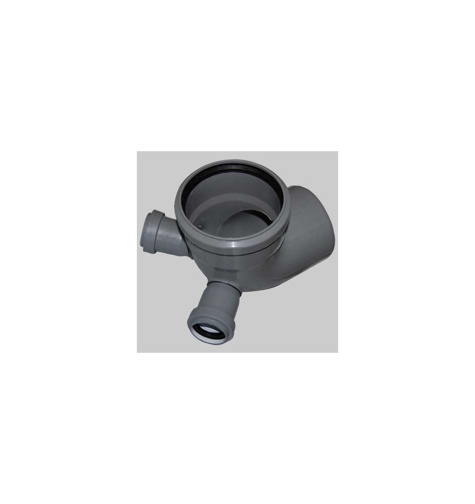 CURVA HTB ANGOLO 87,5° CON DOPPIO ATTACCO - 110/40-40