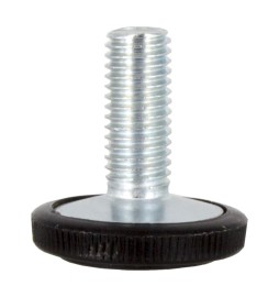 PIEDINO REGOLABILE ACCIAIO ZINCATO MA10 X D 25 MM