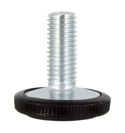 PIEDINO REGOLABILE ACCIAIO ZINCATO MA10 X D 25 MM