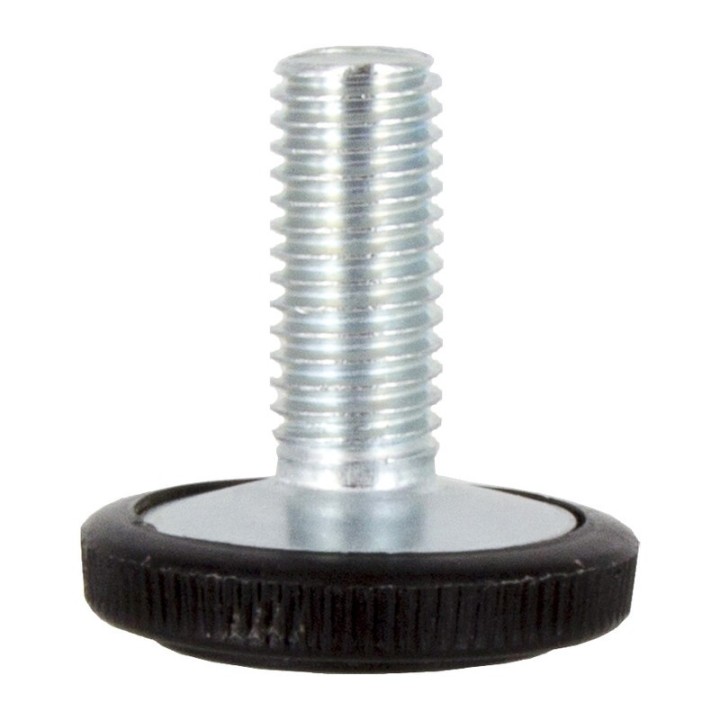 PIEDINO REGOLABILE ACCIAIO ZINCATO MA10 X D 25 MM