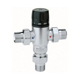MISCELATORE TERMOSTATICO ANTICALCARE REGOLABILE 3/4"