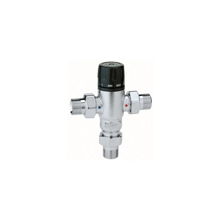 MISCELATORE TERMOSTATICO ANTICALCARE REGOLABILE 3/4"