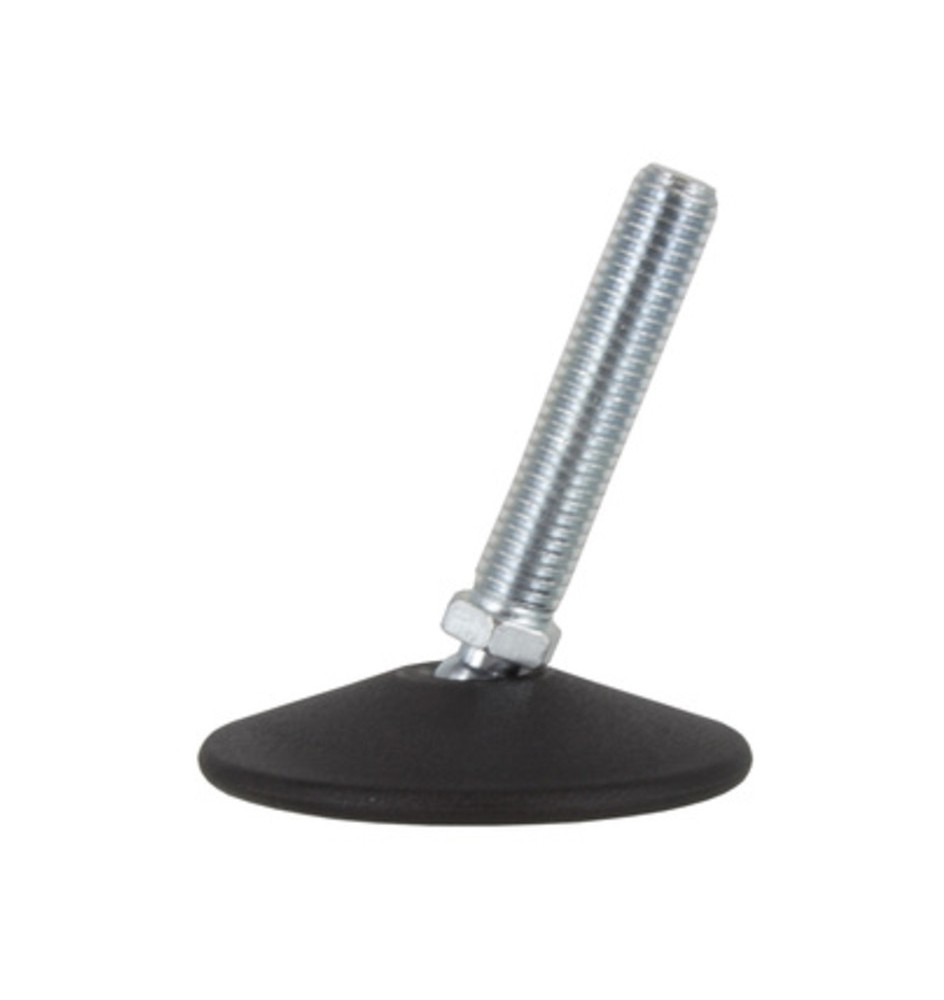 PIEDINO OSCILLANTE ACCIAIO ZINCATO MA10XD 60 MM