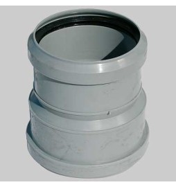 MANICOTTO DUE BICCHIERI COLLEGAMENTO - Pvc Ø 100 F - PP Ø 110 F