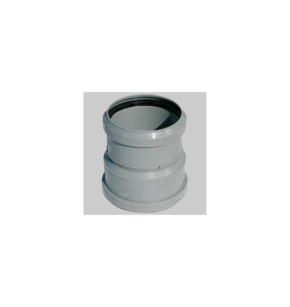 MANICOTTO DUE BICCHIERI COLLEGAMENTO - Pvc Ø 100 F - PP Ø 110 F