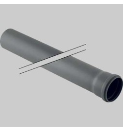 TUBO GEBERIT PP-HTS A 1 BICCHIERE DM 110 - 100 cm
