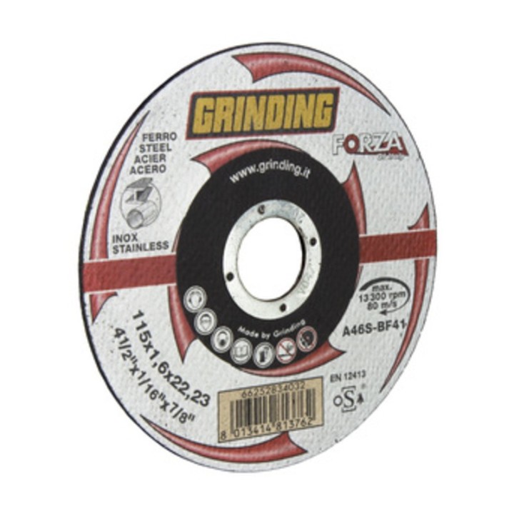 GRINDING FORZA DISCO FERRO 115X1,6