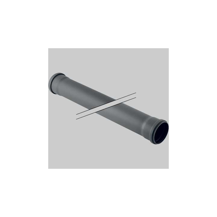 TUBO GEBERIT PP-HTS A 2 BICCHIERI - 50 cm