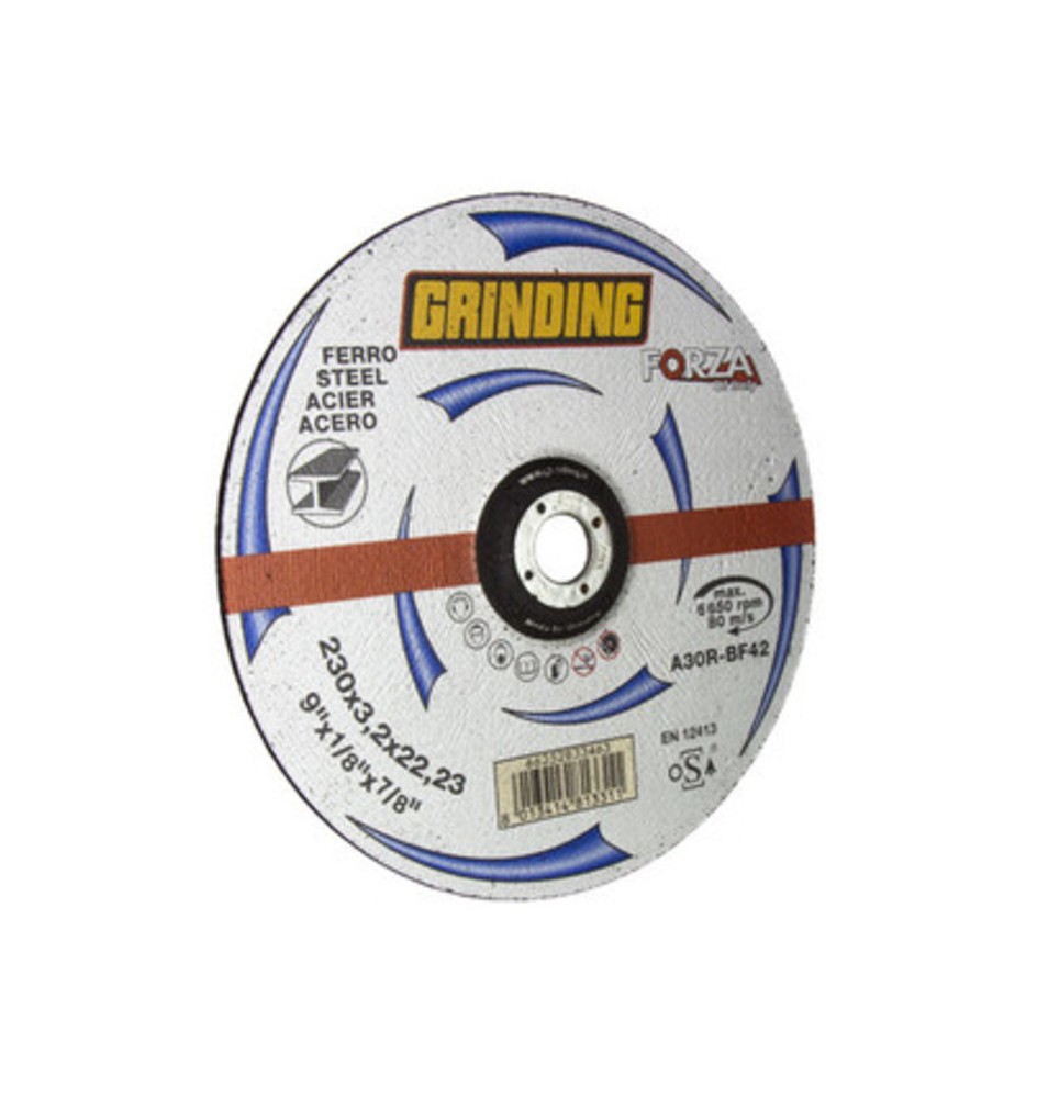 GRINDING FORZA DISCO FERRO PIANO 230X3,2