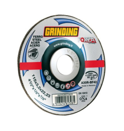 GRINDING FORZA DISCO FERRO PIANO 115X3,2