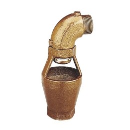 IMBUTO DI SCARICO CON CURVA ORIENTABILE MF 3/4"