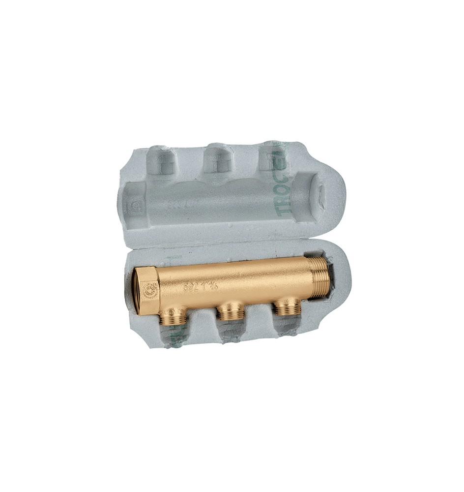 COLLETTORE SEMPLICE COMPONIBILE 1" x 2 der. M 3/4"