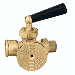 RUBINETTO ISPESL 3 VIE 1/4"