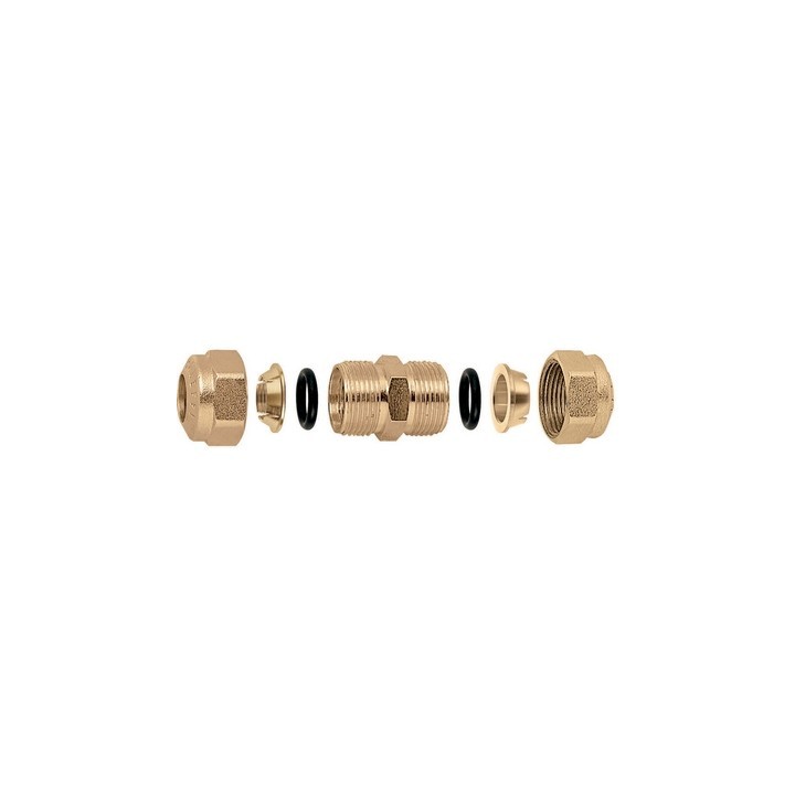 RACCORDO O-RING A MANICOTTO PER TUBO RAME Diam. 18