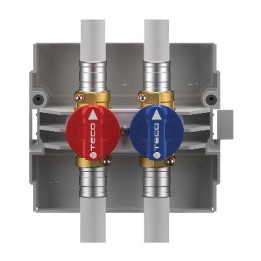 KIT K4.0 VALVOLA ACQUA Duplex DN15 EK 3/4"