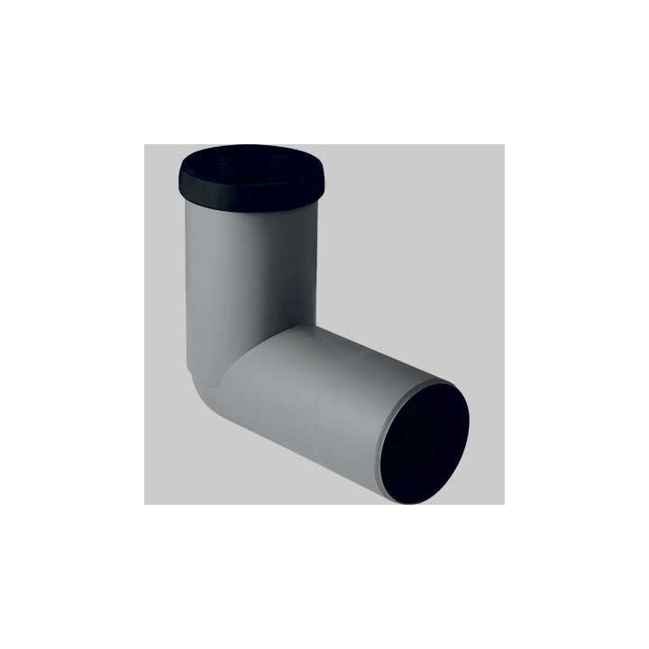 CURVA PER WC A PAVIMENTO CON MANICOTTO PROLUNGATO GEBERIT - DM 110