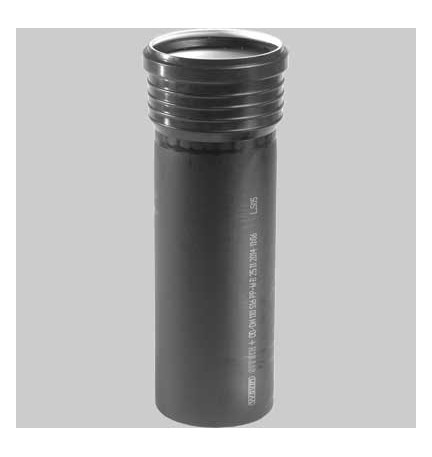 TUBO FONOISOLANTE CON UN BICCHIERE STEM Ø 125 - cm 50
