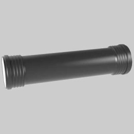 TUBO FONOISOLANTE CON DUE BICCHIERI STEM Ø 40 - cm 100