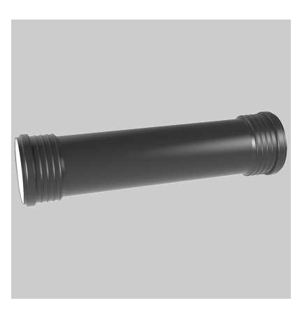 TUBO FONOISOLANTE CON DUE BICCHIERI STEM Ø 40 - cm 100