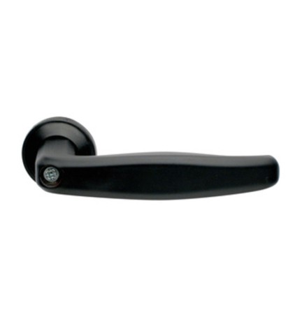 MANIGLIA ALLUMINIO VITE IN TESTA ANTE 35/45 MM NERO