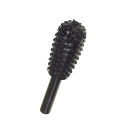 POGGI 436.00 RASPA CONICA BOMBATA GAMBO D 6 MM