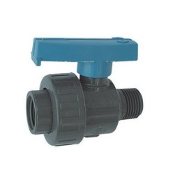 VALVOLA CON ATTACCHI FILETTATI MF CON CORPO CORTO PLASSON 1"1/4