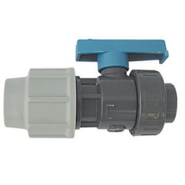 VALVOLA CON UN ATT. A COMPRESSIONE E UNO FILETTATO F.PLASSON 1"1/2 x 50