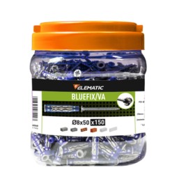 ELEMATIC TASSELLO BLUEFIX VA 8X50 C/VITE BARAT 150PZ