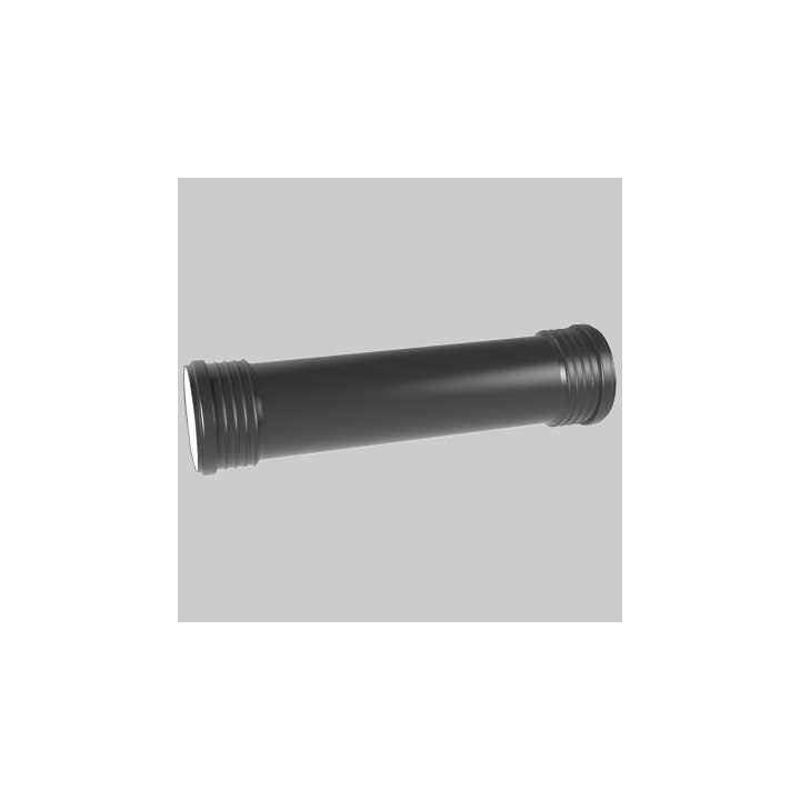 TUBO FONOISOLANTE CON DUE BICCHIERI STEM Ø 90 - cm 50