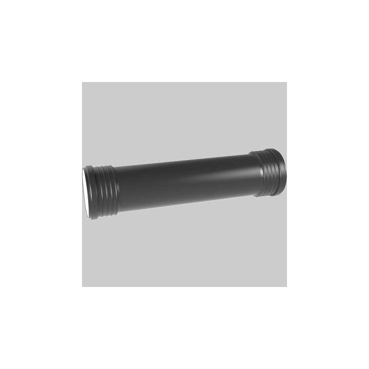 TUBO FONOISOLANTE CON DUE BICCHIERI STEM Ø 125 - cm 50