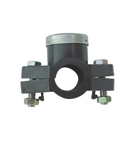 PRESA A STAFFA CON RINFORZO INOX 2 BULLONI PLASSON 3/4 x 50