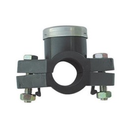 PRESA A STAFFA CON RINFORZO INOX 2 BULLONI PLASSON 1" x 40