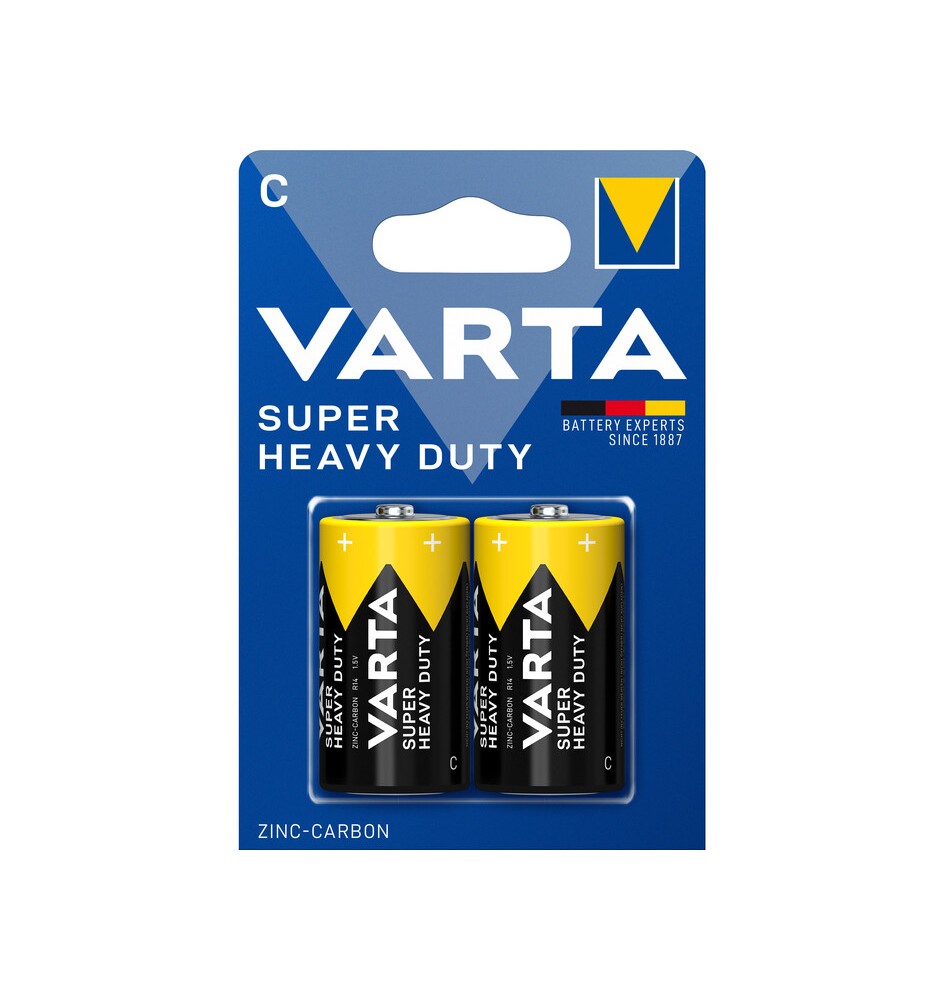 VARTA BATT SUPERLIFE ZINCO 1/2 TORCIA BL 2 PZ
