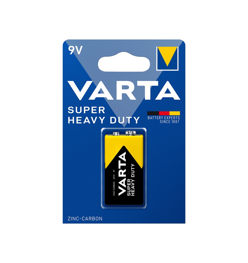 VARTA BATT SUPERLIFE ZINCO 9V BL 1 PZ