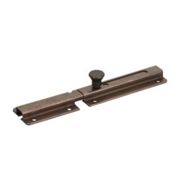 CATENACCIOLO ORIZZONTALE ACCIAIO BRONZ 200 MM