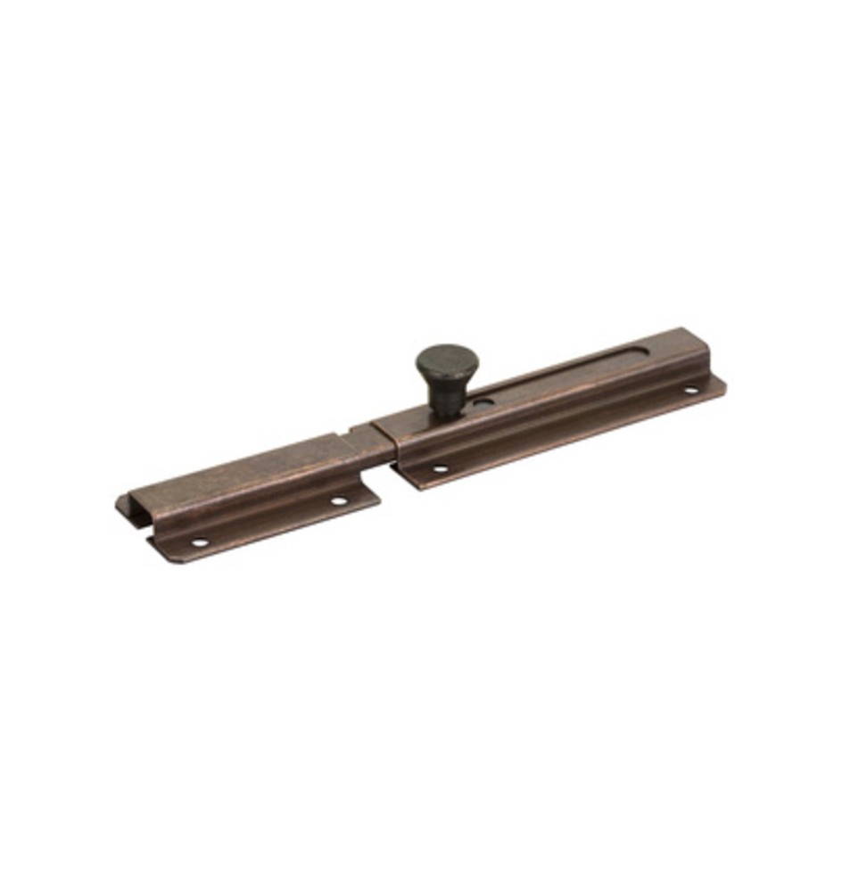 CATENACCIOLO ORIZZONTALE ACCIAIO BRONZ 200 MM