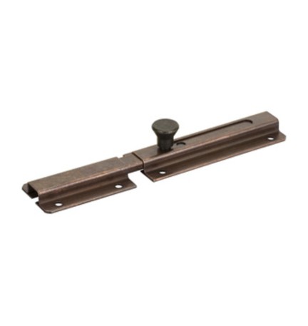CATENACCIOLO ORIZZONTALE ACCIAIO BRONZ 200 MM
